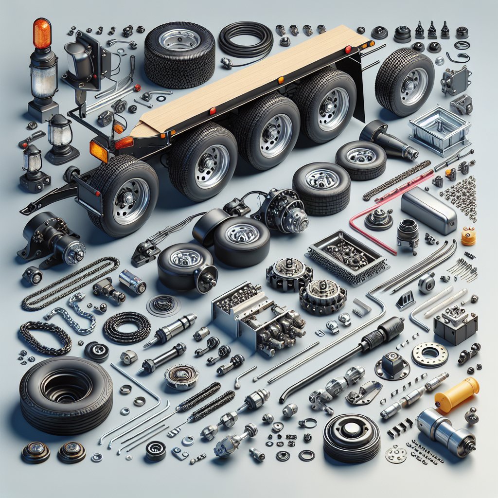 De vanligste tilhengerdelene du trenger å kjenne til